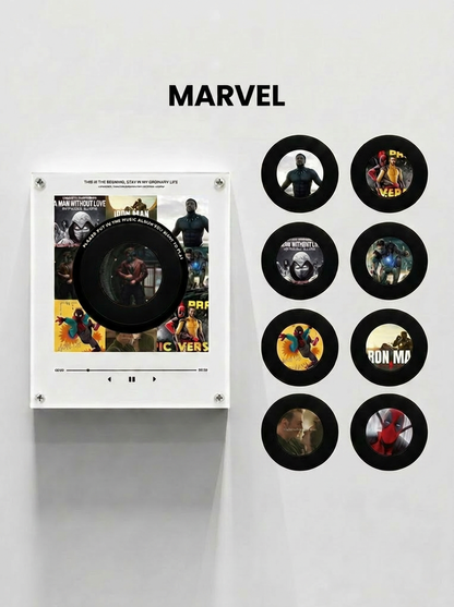 Customized Fridge Magnet Music Box (Includes 9 Fridge Magnets + Free shipping)
